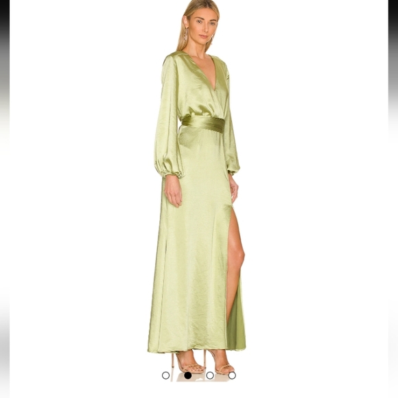 Revolve elliatt Kai Maxi Dress in Avocado - Picture 1 of 16